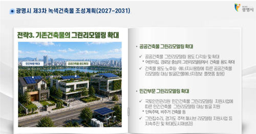 녹색건축으로 실현하는 탄소중립도시 광명 언론 브리핑 자료