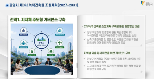 녹색건축으로 실현하는 탄소중립도시 광명 언론 브리핑 자료