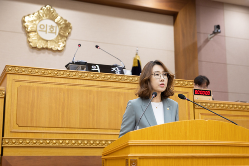 최수연 양주시의회 의원 7일 '다자녀 가정 부담 경감 위한 종합 지원 대책 촉구 건의안' 대표 발의