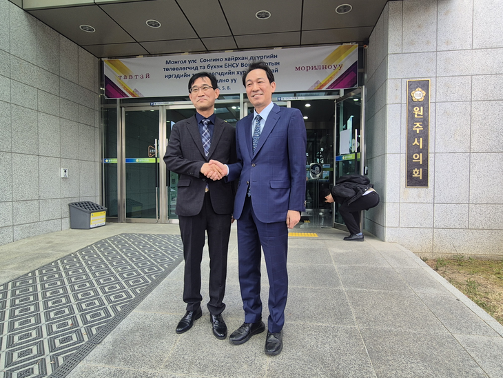 조용기 원주시의장, 우상호 후보 지지