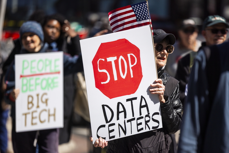 USA DATA CENTERS PROTEST