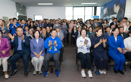 박승원 더불어민주당 광명시장 후보 16일 선거 캠프 개소식 개최
