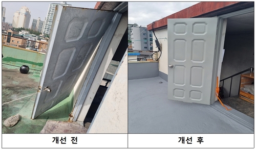 소규모 노후주택 주거환경 개선 사업 전후