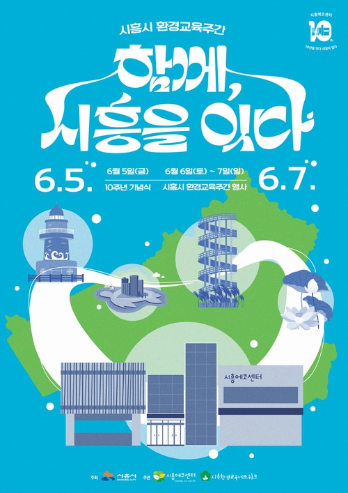 시흥에코센터 개관 10주년 환경교육주간 개최 배너