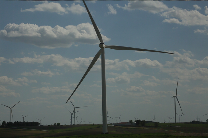 U.S.-IOWA-WIND FARM