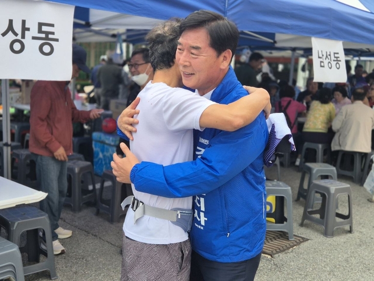 오중기 후보, 영주·문경·경주·포항 돌며 “경북 대전환