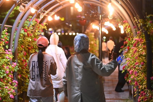 하남시 미사호수공원 장미원