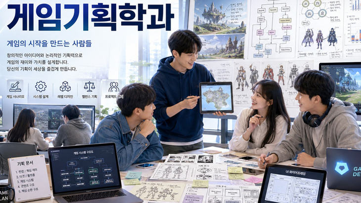 프로젝트 중심 교육 운영…게임·웹툰·AI 등 다양한 콘텐츠 분야 모집