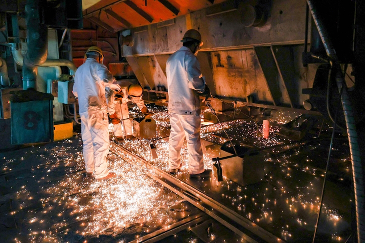 CHINA-ECONOMY-STEEL <YONHAP NO-6433> (AFP)