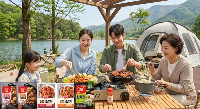 하림, 캠핑족서 닭고기 간편식 큰 인기