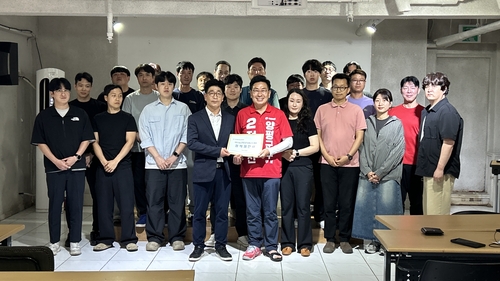 양평공사노조 29일 전진선 국민의힘 양평군수 후보에게 정책제안서 전달