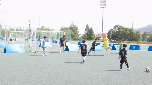 LA올림픽 축구대표팀 김은중 감독-양주시 SNS 캐릭터 별산, 회암사지 세계유산 등재 홍보
