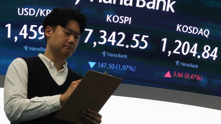 코스피 중동 불확실성에 하락 출발