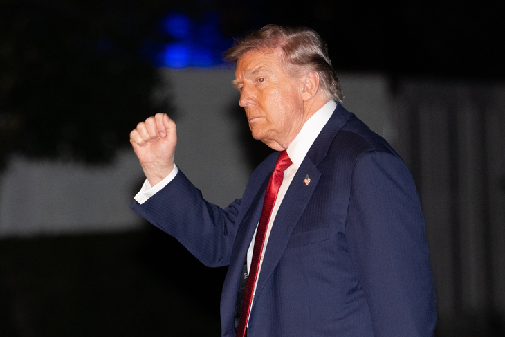 TRUMP RETURNS