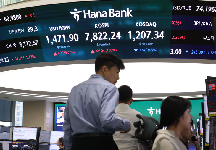 사상 첫 7,800선 돌파한 코스피