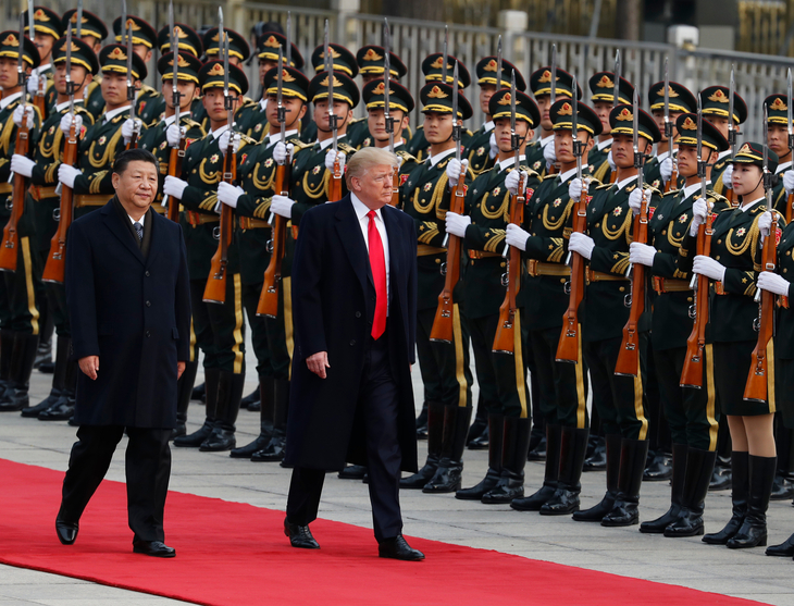 US Trump China Pomp