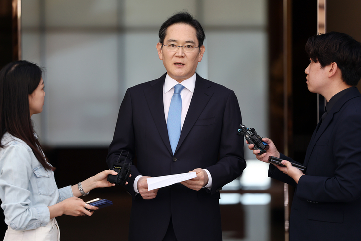 이재용 삼성정자 회장.
