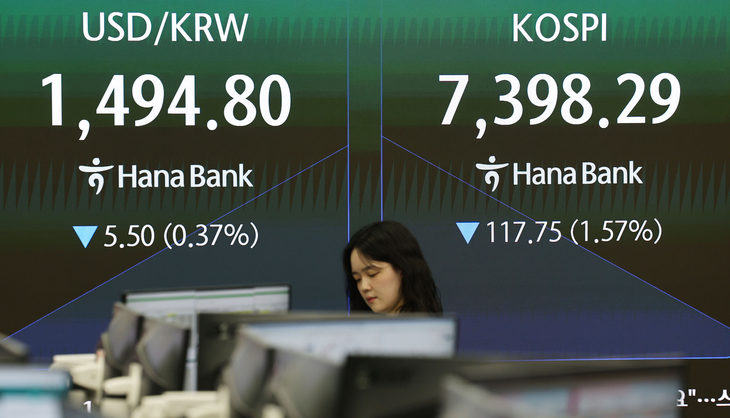 코스피 하락 출발
