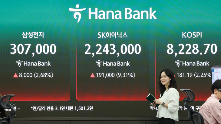 삼전·하이닉스 질주에 코스피 사상 최고치