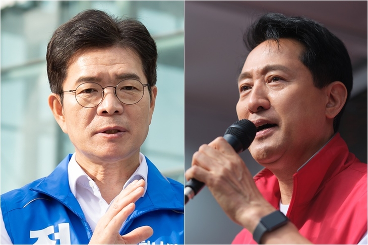 [지선 D-2] 주택공급 확대 외치는 오세훈·정원오, 해법은 달라