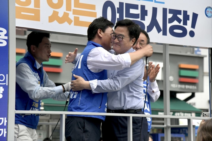 오중기 후보, 경북 전역 순회 유세