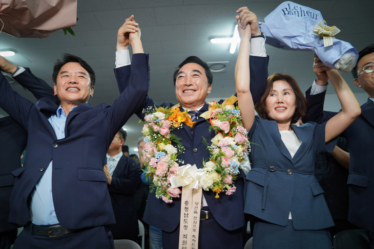 박수현, 충남지사 당선…4년 만에 충남도정 민주당으로