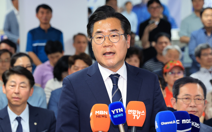소감 밝히는 박찬대