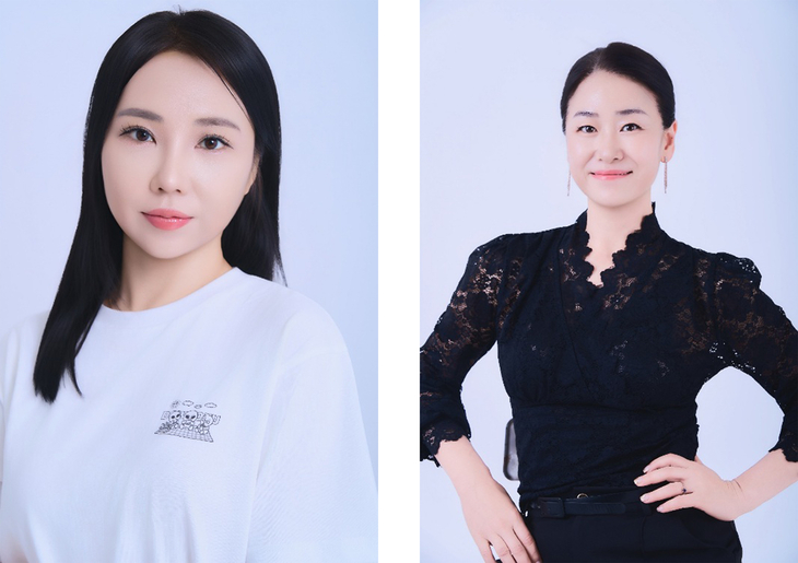 ▲ 임채아 도델(왼쪽), 한상형 모델 (제공=폼엔터테인먼트)