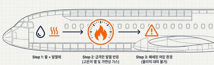 3만 피트 상공을 날아다니는 항공기는 물리·화학적으로 밀실에 가까워 안전 문제에서 자유로울 수 없다. 자료=한국항공보안학회 제공