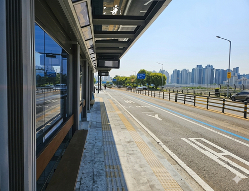고양특례시 대곡역 중앙버스정류장 정차면 추가 공사 후