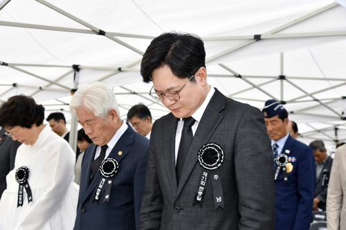 김포시 6일 '2026년 제71회 현충일 추념식' 거행