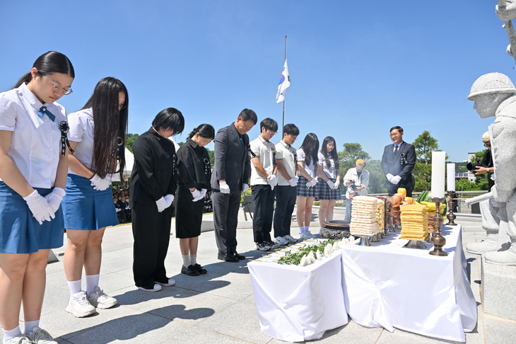 영주시, 제71회 현충일 추념식 거행