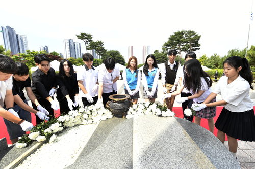 김포시 6일 '2026년 제71회 현충일 추념식' 거행