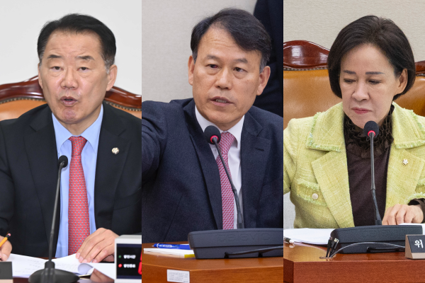신성범 정보위원회 위원장, 지난 2월 정무위원회 전체회의에서 윤한홍 정무위원회 위원장, 지난 3월 성평등가족위원회 전체회의에서 이인선 성평등가
