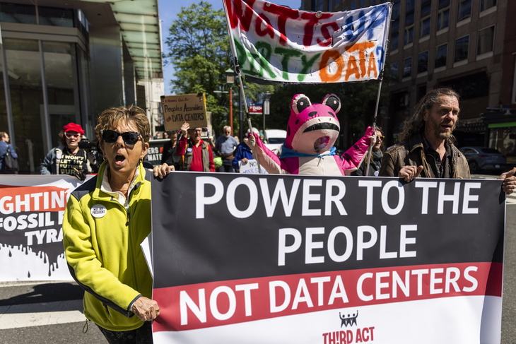 USA DATA CENTERS PROTEST