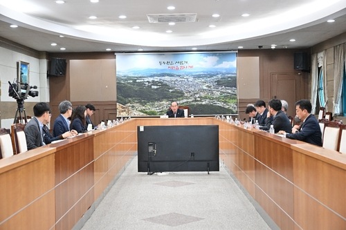 동두천시 '평화로 가로환경 정비사업' 실시설계 용역 착수보고회 개최