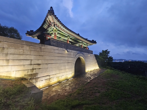 김포 문수산성 야간경관
