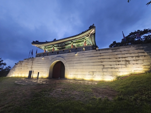 김포 문수산성 야간경관
