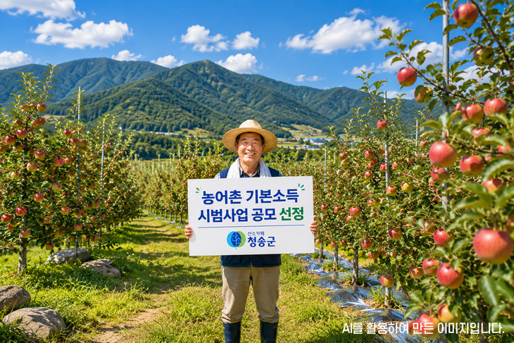 청송군, 농림축산식품부 농어촌기본소득 시범사업 최종선정
