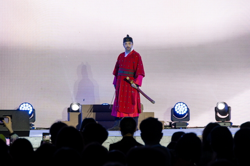 뮤지컬 '행주산성' 공연 현장
