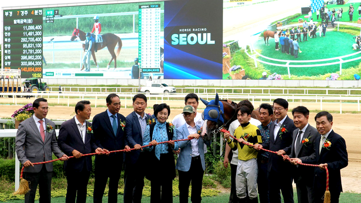 2007년 시작해 20회 맞은 '경기도지사배 경주대회'가 14일 '렛츠런파크 서울'에서 개최됐다. 제공=경기도
