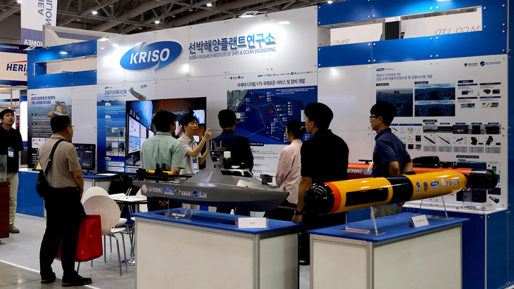 '2026 국제 해양·안전대전(KOREA OCEAN EXPO 2026)' 의 모습. 제공=송기우 기자