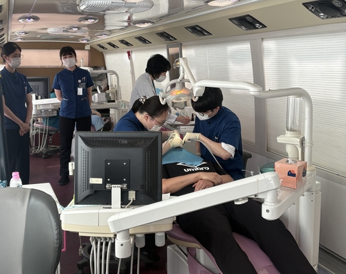 광명시-서울대학교치과병원 '찾아가는 치과 진료소' 현장