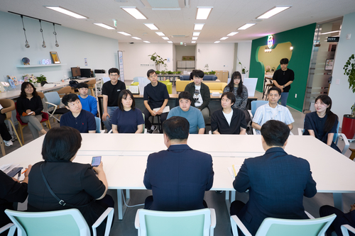 민선9기 양주대전환 시민주권 인수위원회 19일 양주시청년센터 방문