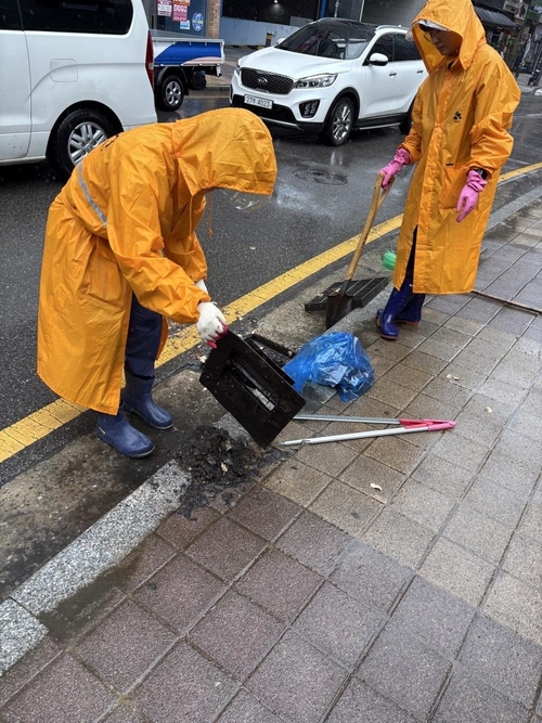 시흥시 빗물받이 관리 상태 점검