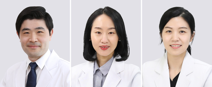 (왼쪽부터) 일산백병원 신경과 이영건, 정수진, 배희원 교수