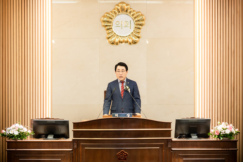 조성대 제9대 남양주시의회 후반기 의장 25일 폐원식 주재