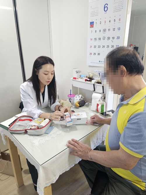구리시 2026년 폭염 대비 취약계층 방문건강관리사업 현장