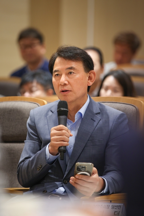최현덕 남양주시장 당선인 26일 민선9기 남양주시장직 인수위원회 시정 업무보고 주재