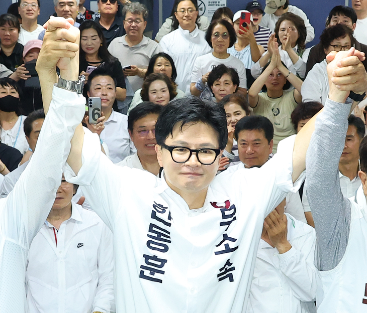 국회 입성하는 한동훈
